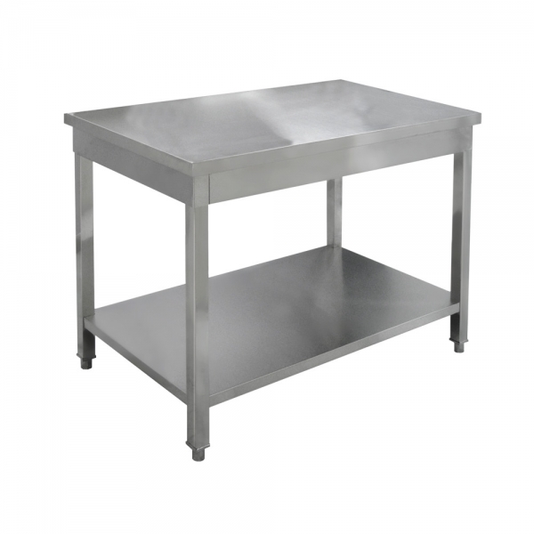 Mesa central con estante...
