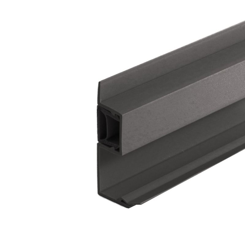 administrar Alacena aislamiento E-140 - Perfiles PVC rígido de color negro Color Negro