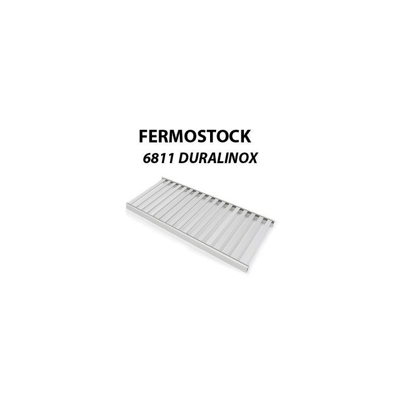 6811 - Parrilla completa en aluminio DURALINOX para familia de estanterías FERMOSTOCK