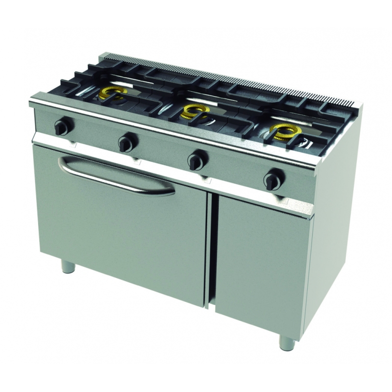 Cocina a gas Gastroequip 52 Cm. (05772) - BRG HOGAR