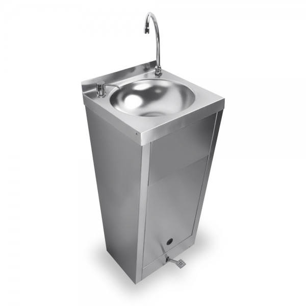 Lavamanos Acero Inoxidable con Pedal