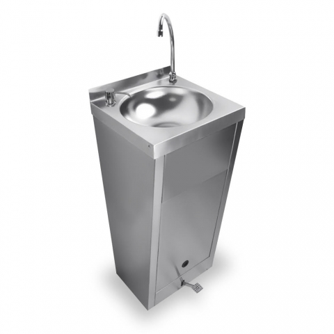 Lavamanos Acero Inoxidable con Pedal