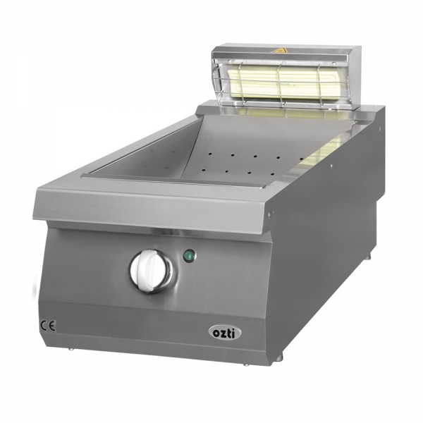 Mantenedor de fritos eléctrico con potencia de 1 KW