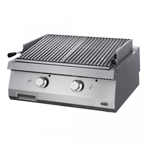 Barbacoa a gas industrial