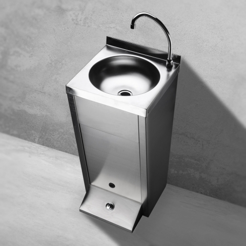 Lavamanos INOX de Pie