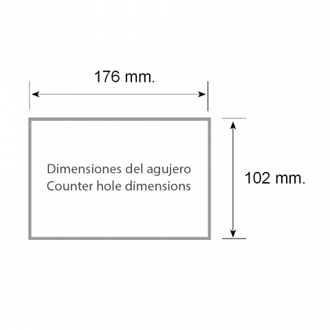 Medidas servilletero hostelería