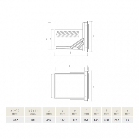 Medidas Cajón Mesa Refrigerada