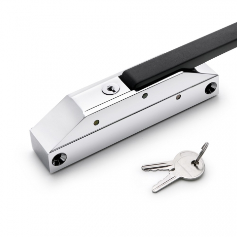 Maneta puerta cámara frigorífica composite con llave 680-PV / 685-PV