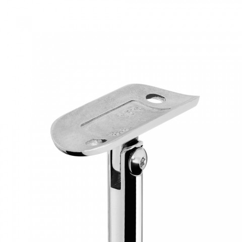 Soporte Regulable para Pasamanos Tubo Redondo
