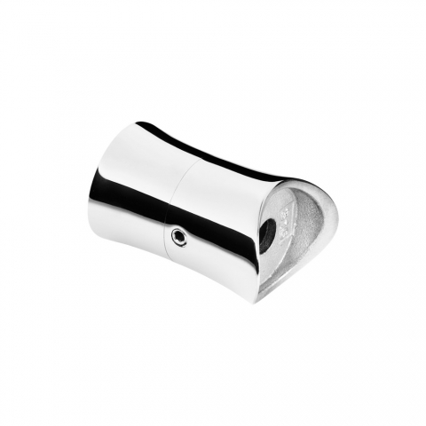 Soporte pasamanos acero inoxidable de tubo redondo