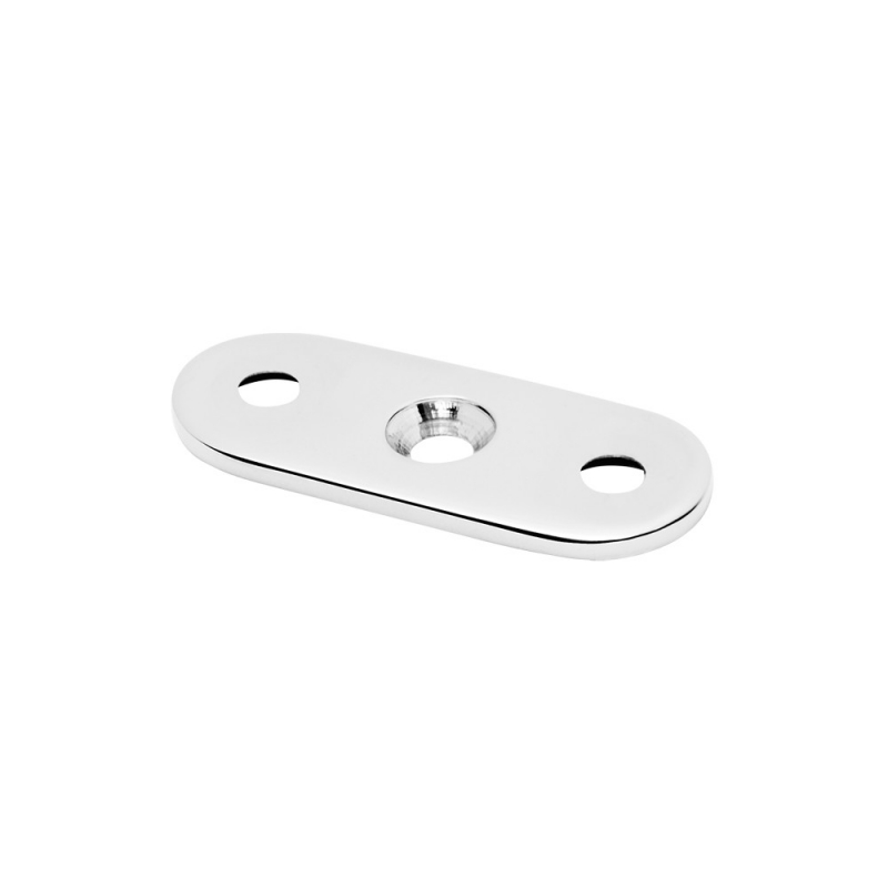 Base para tubo plano de pasamanos