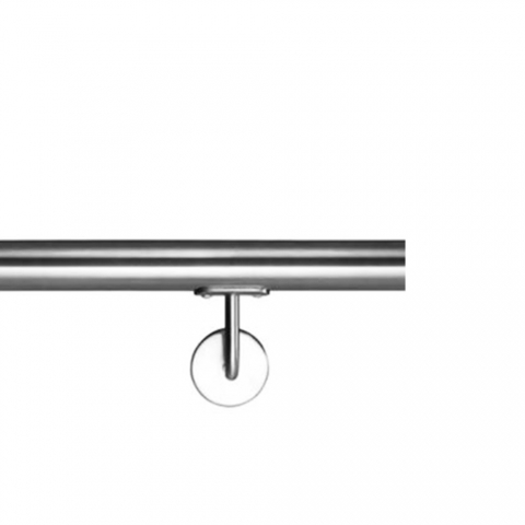 Base para tubo de pasamanos Acero INOX