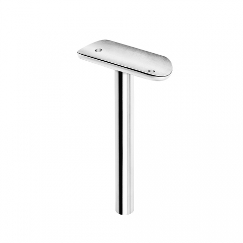 Soporte pasamanos vertical para tubo redondo Soporte pasamanos vertical para tubo redondo