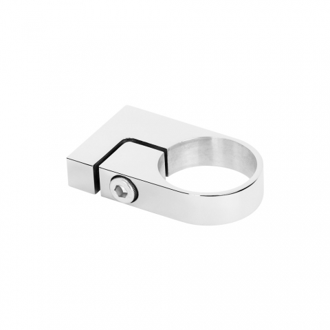 Anillo para soporte de pared para pasamanos de tubo redondo