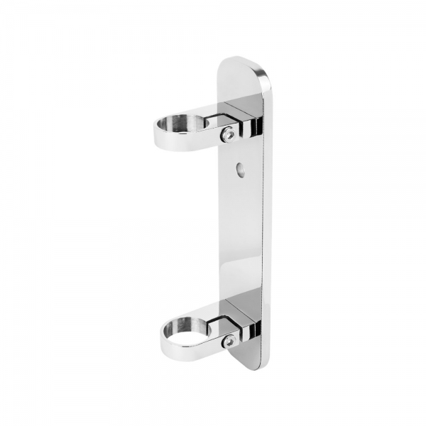 Soporte de pared para tubo redondo de pasamanos