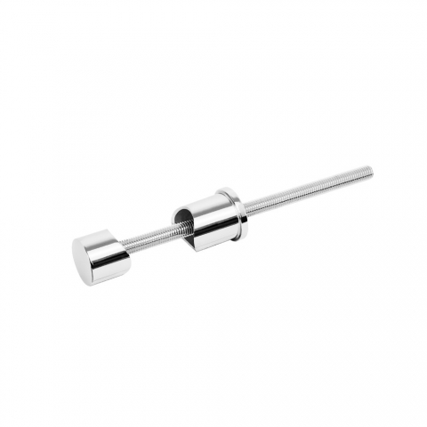 Soporte lateral para tubo redondo de pasamanos