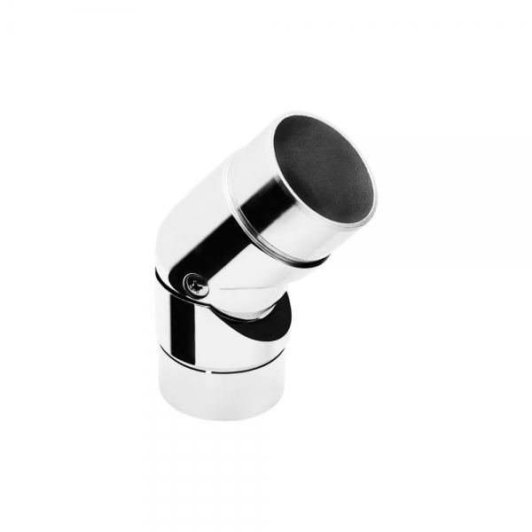 Codo regulable para Pasamanos Tubo Redondo 90º-180º