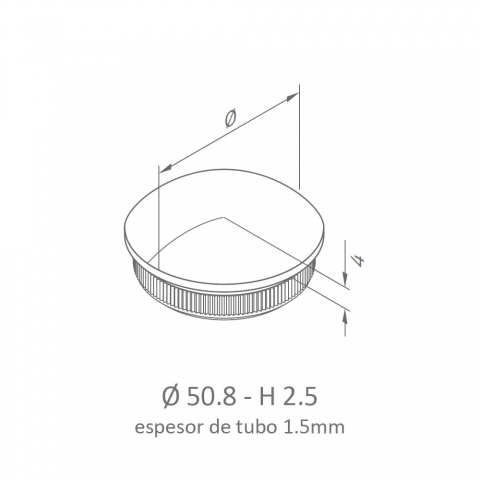 Tapones INOX