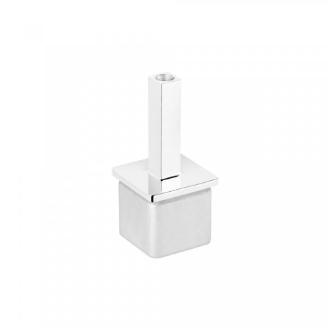 Soporte para pasamanos de tubo cuadrado