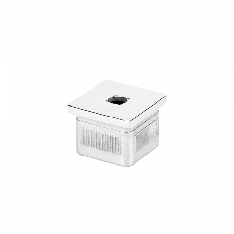 Conector tubo cuadrado 40x40 para soporte barandilla Conector tubo cuadrado 40x40 para soporte barandilla