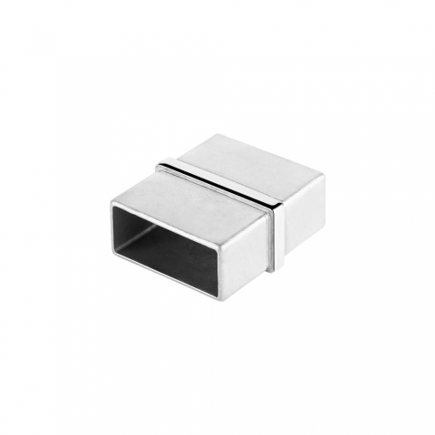 Conector tubo rectangular para pasamanos