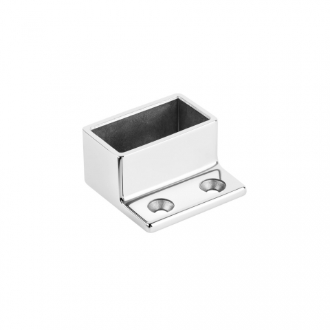 Base barandilla para tubo rectangular de acero inoxidable Base barandilla para tubo rectangular de acero inoxidable