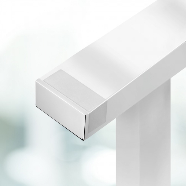 Pasamano De Acero Inoxidable De Acero Fino Lijado 33,7 3700 - 4 Soporte Arco Con Recta Final