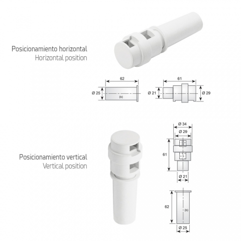 Medidas Válvula Mueble Frigorífico