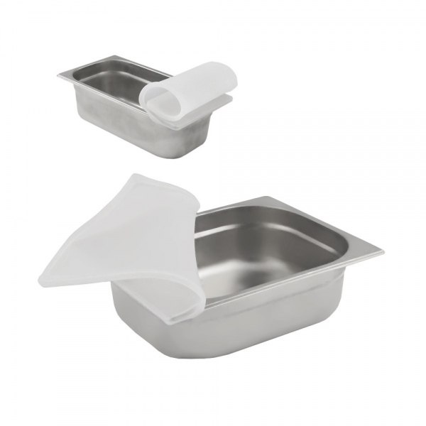 Tapas adaptables de silicona para cubetas