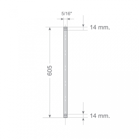 Medidas Tubo Vertical Grifo Ducha Cocina