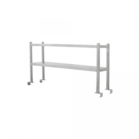 Estantes para Mesa de Acero Inoxidable de 2 niveles serie ECO Estantes para Mesa de Acero Inoxidable de 2 niveles serie ECO