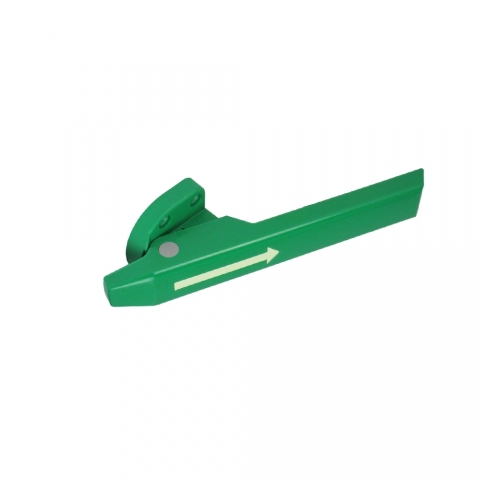 Maneta interior para desbloqueo cámara frigorífica