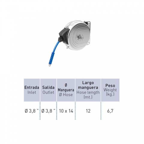 Grifo Manguera Industrial para Cocinas Industriales