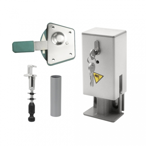 Cerradura de Puerta Corredera Industrial Cerradura de Puerta Corredera Industrial