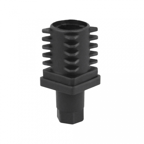 Patas regulables de plástico para muebles de hostelería