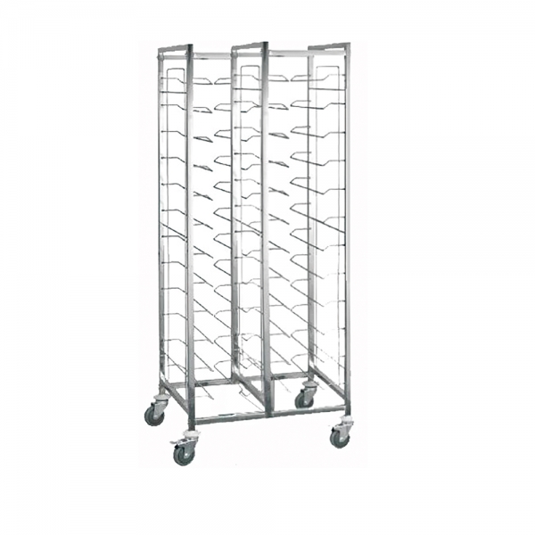 Carro Bandejero INOX 24 Bandejas para Hostelería