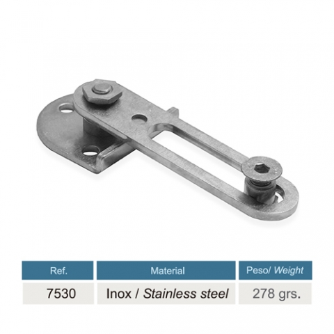 Articulación para maneta sistema corredera industrial