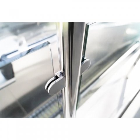 Soporte para Cristal INOX