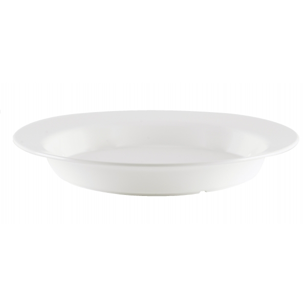 Plato hondo para colectividades en policarbonato de 25 cm