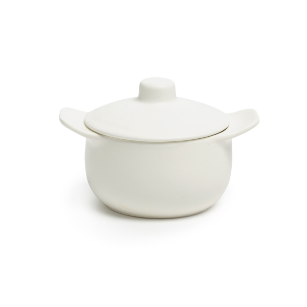MINI OLLA DE PORCELANA PARA HOSTELERIA