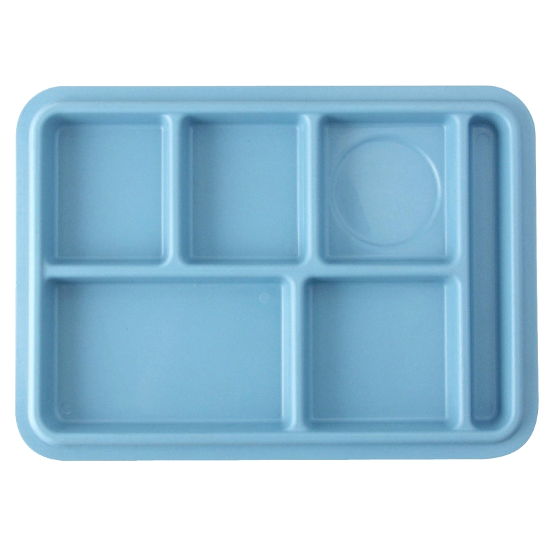 Bandeja de 6 compartimentos para colectividades Bandeja de 6 compartimentos para colectividades