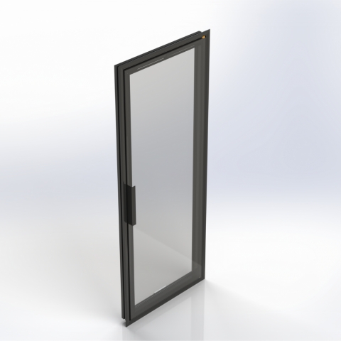 Puerta Expositora de Cristal