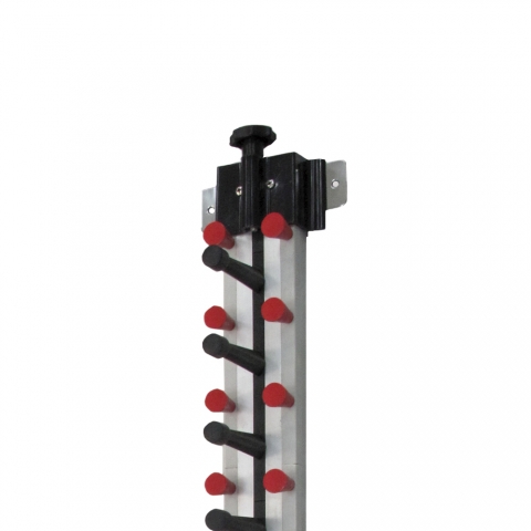 Columna para platos de pared de hostelería detalle