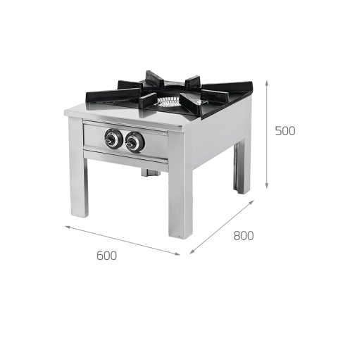 Cocina Gas Pavimento