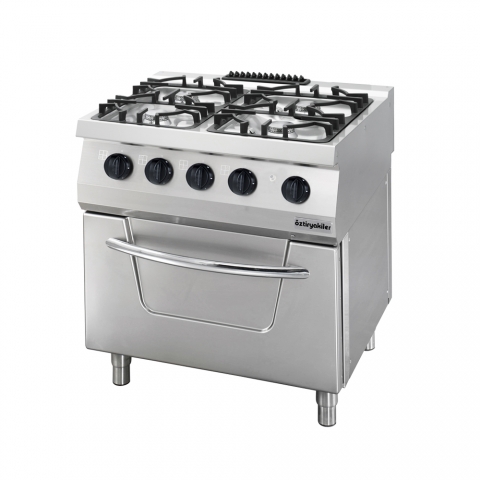 Cocinas de Gas Industriales con Horno de Hostelería