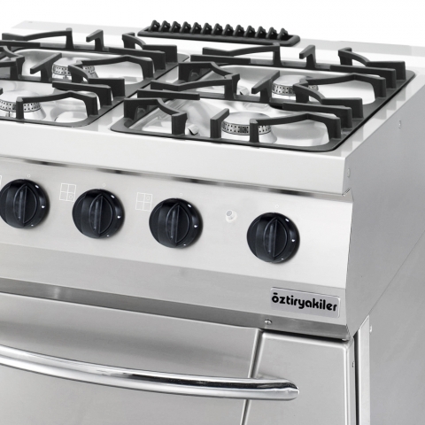 Cocinas a Gas con Horno Industrial