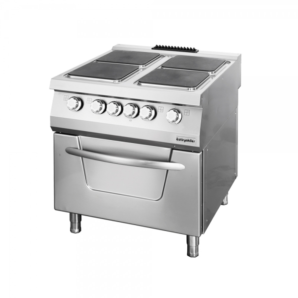 Cocina Industrial Eléctrica con Horno para Hostelería