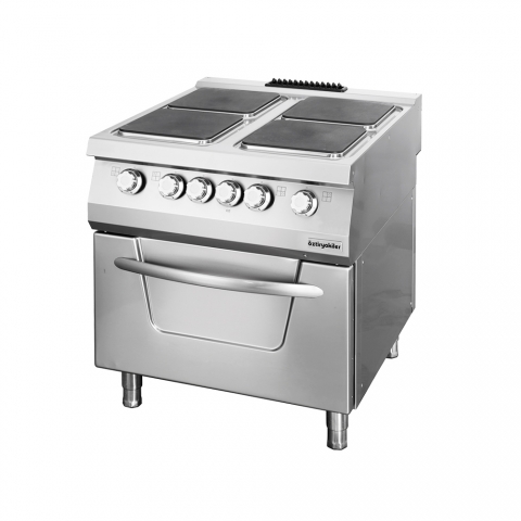 Cocina Industrial Eléctrica con Horno para Hostelería Cocina Industrial Eléctrica con Horno para Hostelería