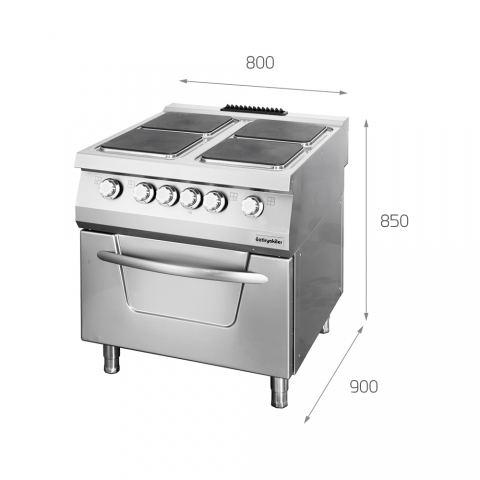 Cocinas Industriales con Horno Cocinas Industriales con Horno