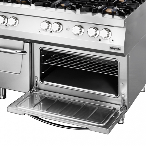 Cocina Industrial con Horno a Gas